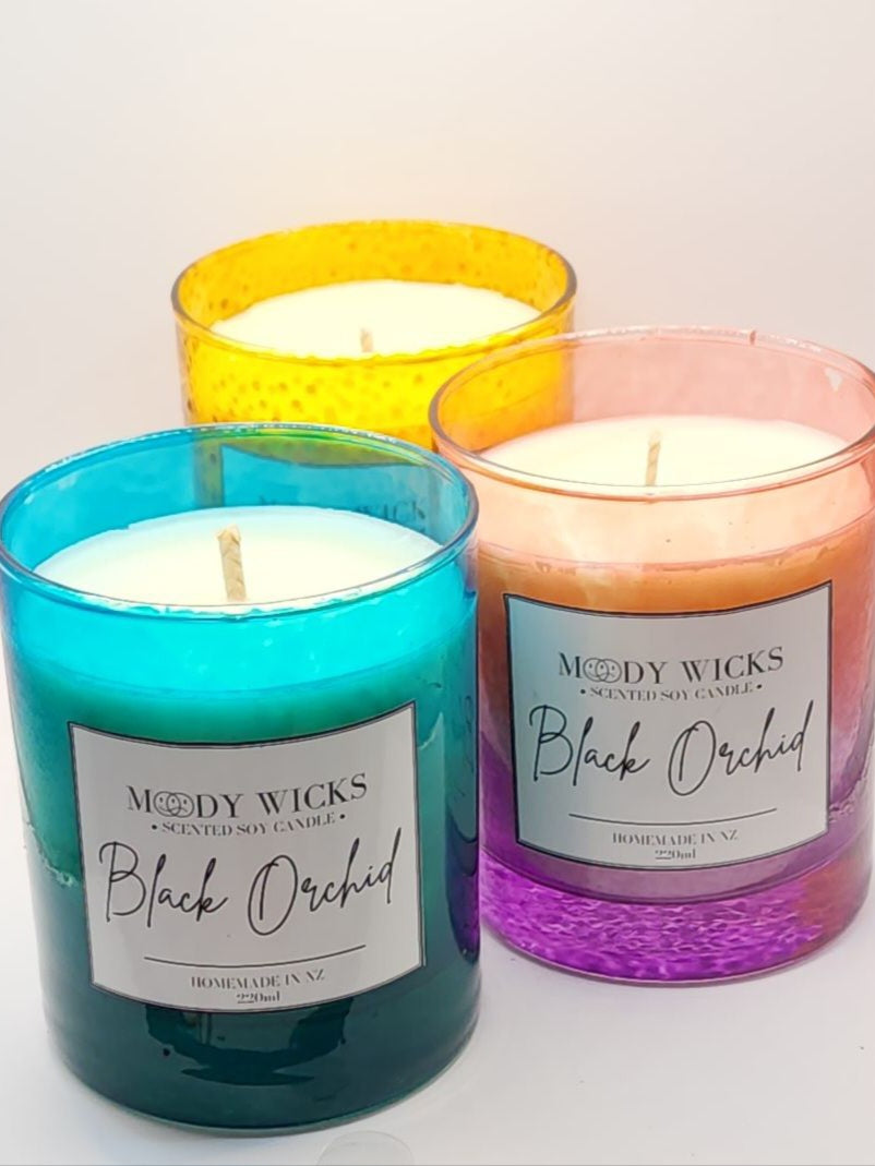 Black Orchid Colour Candle