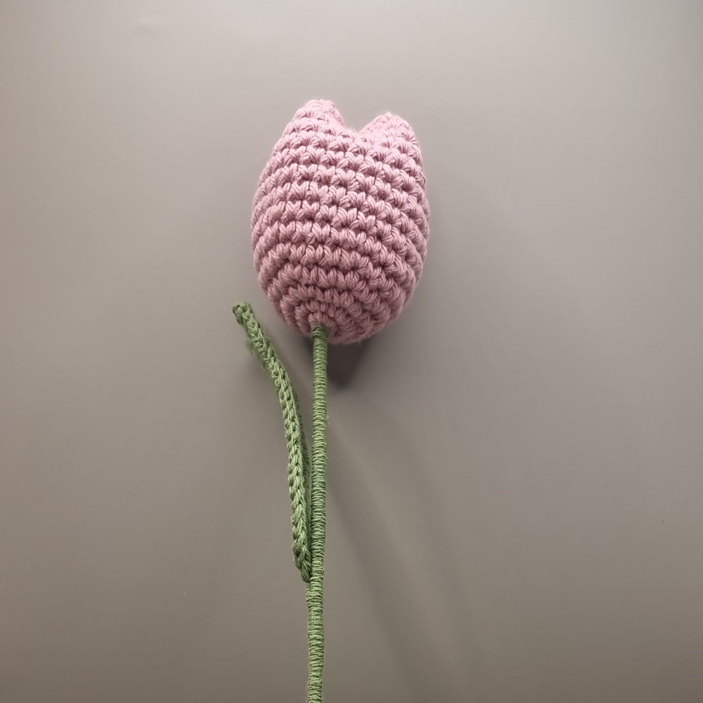 Crochet Pink Tulip