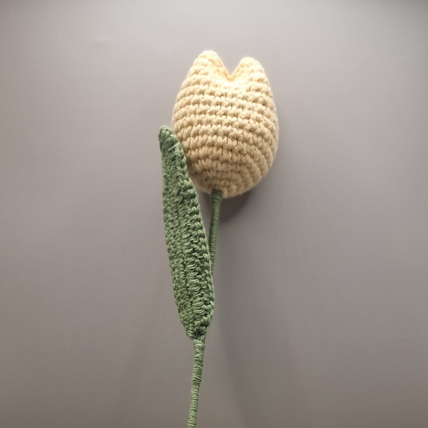 Crochet Country Yellow Tulip