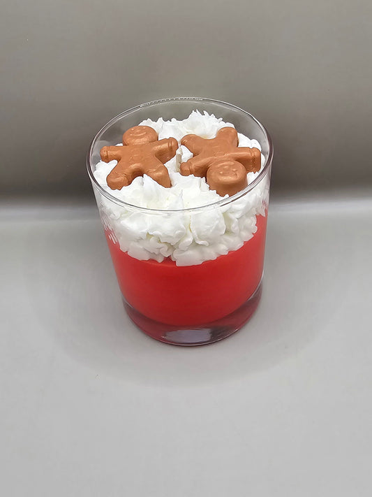 Gingerbread Christmas Candle