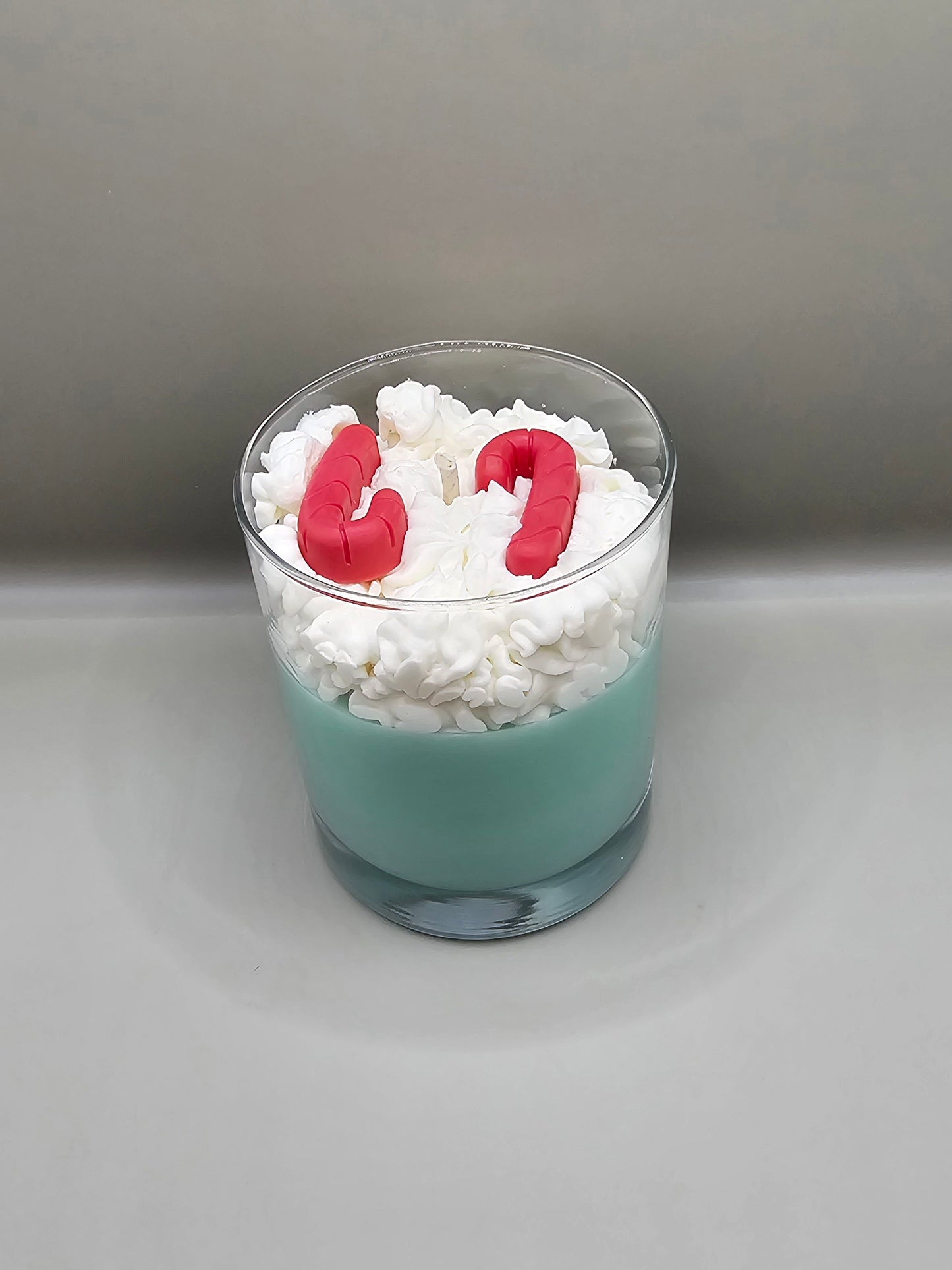 Candy Cane Christmas Candle