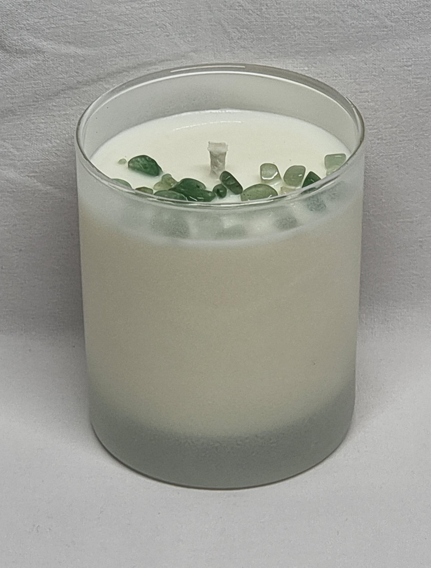 Lime & Coconut Crystal Candle